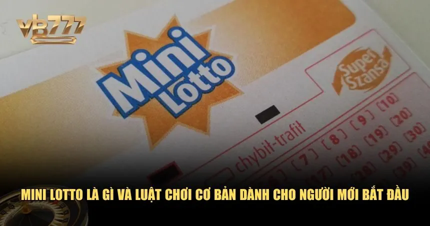 Mini Lotto là gì và luật chơi cơ bản 